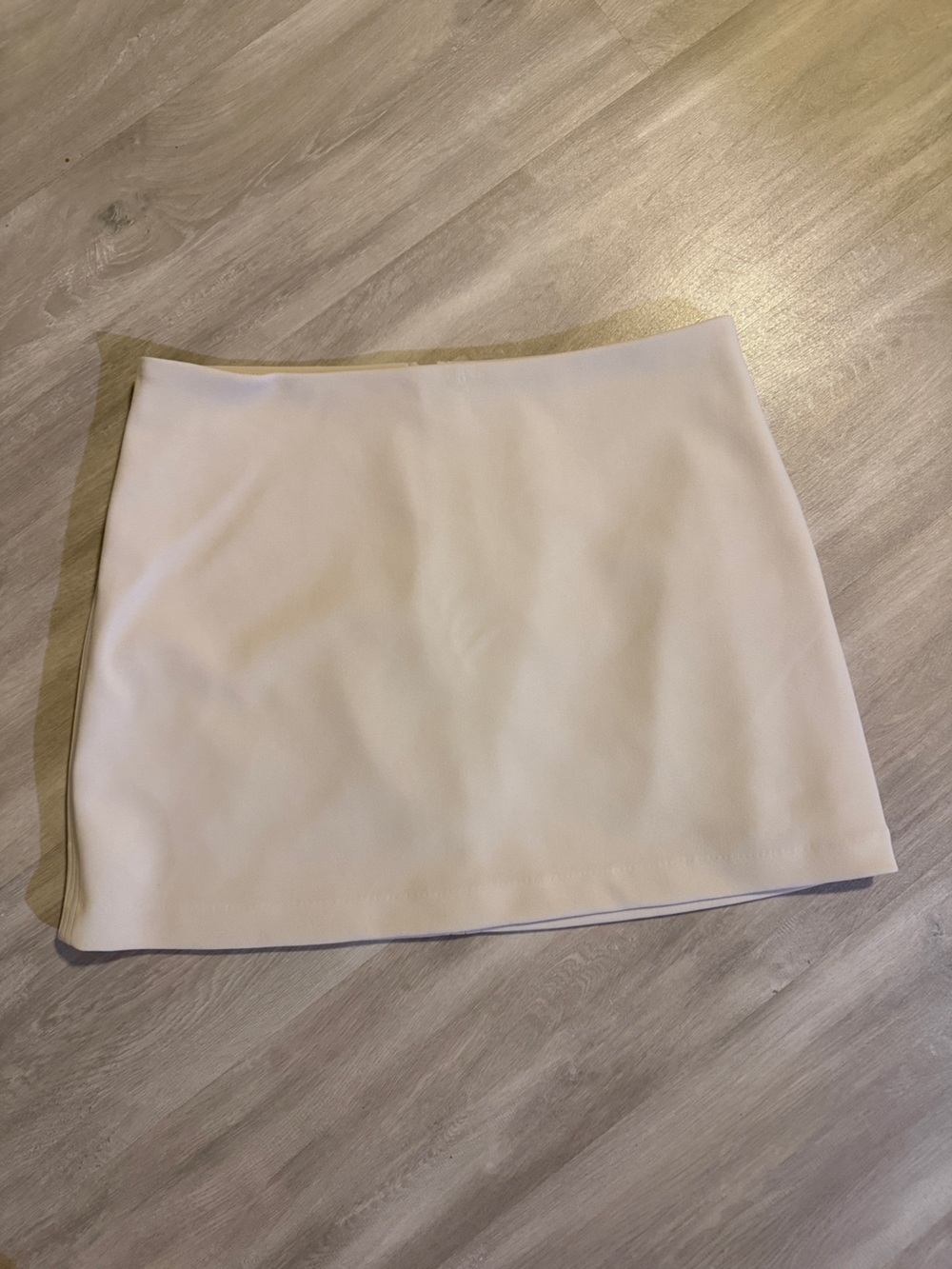 Calvin Klein Cream Mini Skirt